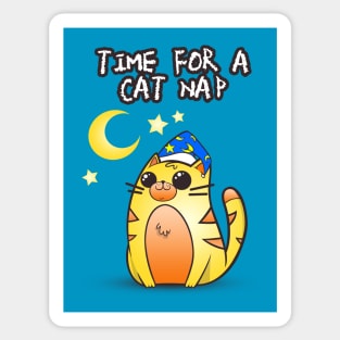 Time for a Cat Nap Sticker